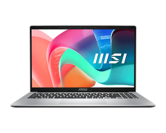 MSI Modern 15 laptop with Intel Core i3/i5/i7 12th or 13th Gen processor, 8GB-16GB RAM, 256GB-512GB NVMe SSD, 15.6-inch Full HD display, slim and lightweight design ideal for office, study, and productivity tasks