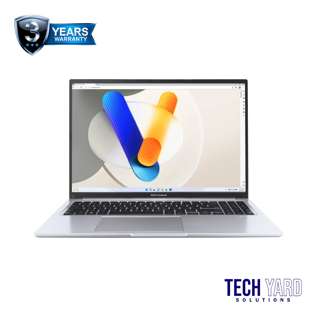 ASUS Vivobook 16 laptop with Intel Core i3/i5/i7 processor, 8GB-16GB RAM, 256GB-1TB NVMe SSD, 16-inch Full HD display, slim and lightweight design for work, study, and multimedia use