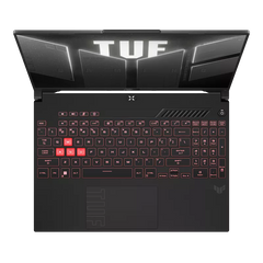 ASUS TUF Gaming A16 laptop with high-performance processor, 16GB RAM, 512GB NVMe SSD, dedicated graphics, 16-inch Full HD display, designed for gaming and heavy multitasking