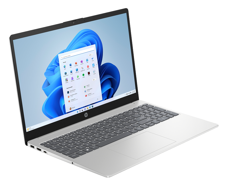 HP 15 DY5131WM laptop with Intel Core i3 12th Gen, 8GB RAM, 256GB NVMe SSD, 15.6-inch Full HD display